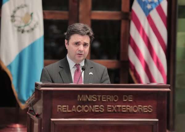 Ricardo Zuñiga, Subsecretario Adjunto Principal de Estado para Asuntos del Hemisferio Occidental.