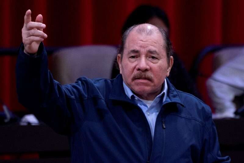 Daniel Ortega, dictador de NIcaragua.