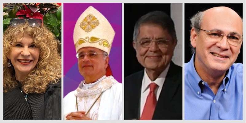 La escritora Gioconda Belli, el obispo Silvio Báez, el escritor Sergio Ramírez y el periodista Carlos Fernando Chamorro, entre los desnacionalizados hace un año.