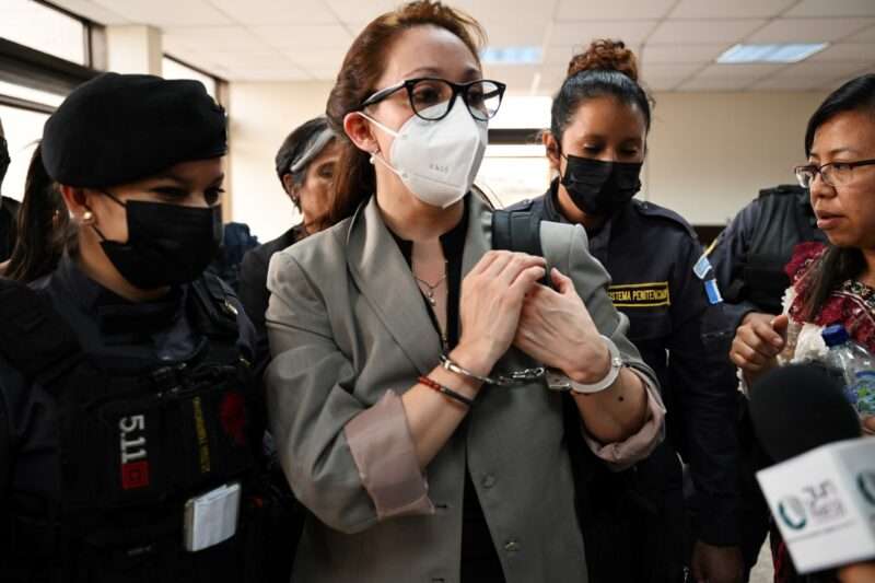 Virginia Laparra, abogada y exfiscal anticorrupción de Guatemala. Foto AFP