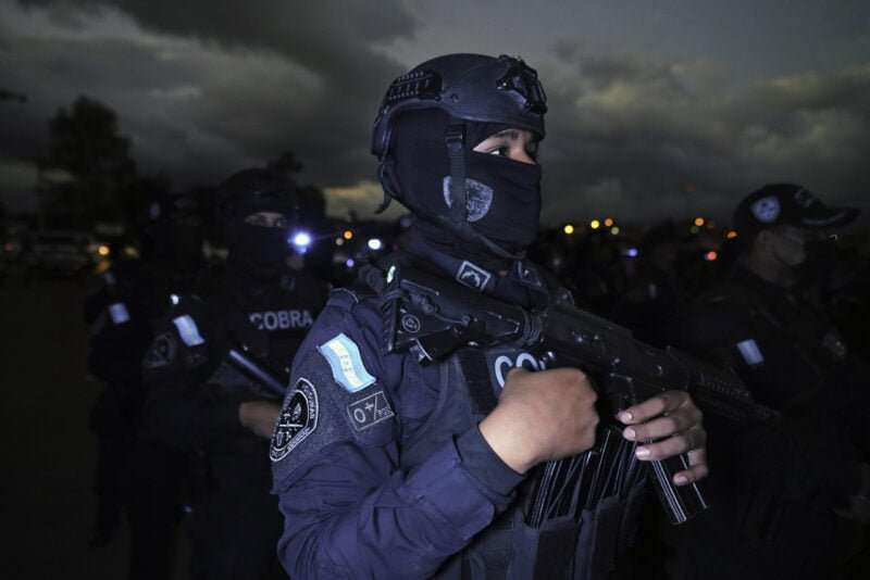 Policías de Honduras.
