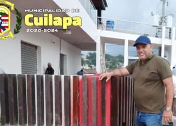 Esvin fernando Marroquín, alcalde de Cuilapa, Guatemala.