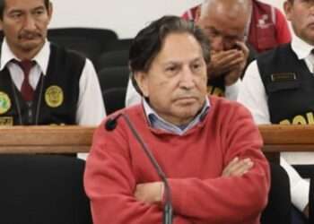 Alejandro Toledo, expresidente de Perú, durante una comparecencia judicial tras ser extraditado en abril pasado desde Estados Unidos.
