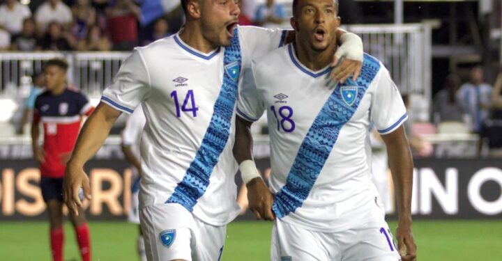 Guatemala saca pecho y le gana a Cuba en Copa Oro