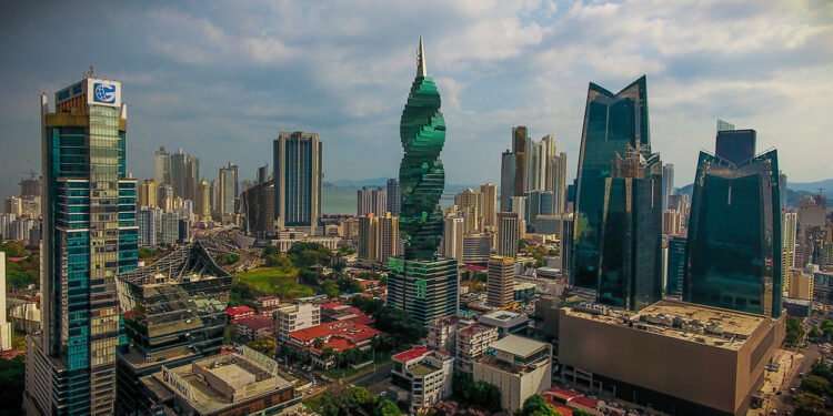 Panorámica de la Ciudad de Panamá.