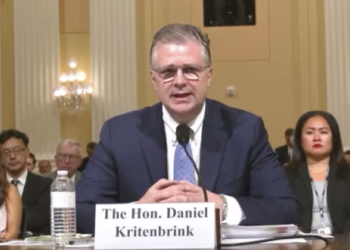 Daniel Kritenbrink, subsecretario de Estado de Estados Unidos.