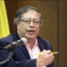 El presidente colombiano, Gustavo Petro, durante su discurso ante la comunidad colombiana en Nueva York.