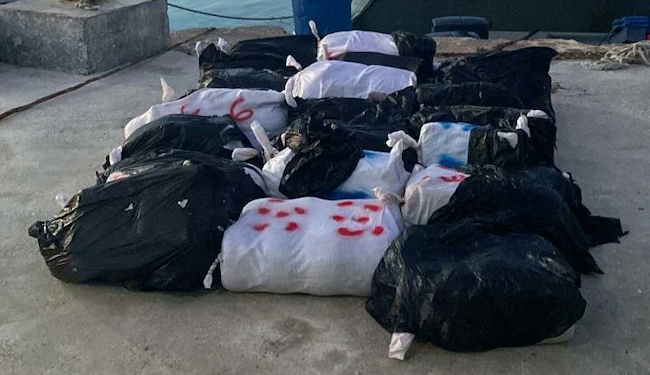 Capturan a cuatro nicaragüenses con cargamento de marihuana en aguas de Jamaica