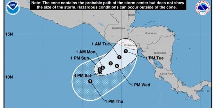El Salvador decreta alerta naranja y suspende clases debido a las lluvias