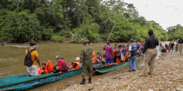 La zona de la selva del Darién se ha convertido en un foco de la migración irregular, el tráfico de drogas y personas y otros delitos.