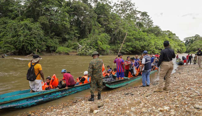 La zona de la selva del Darién se ha convertido en un foco de la migración irregular, el tráfico de drogas y personas y otros delitos.