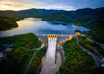 Represa Hidroeléctrica 3 de Febrero, en el oriente de El Salvador