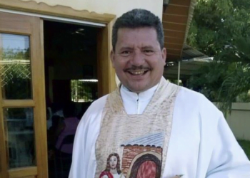Héctor David García Osorio, obispo de la diócesis de Yoro, Honduras.