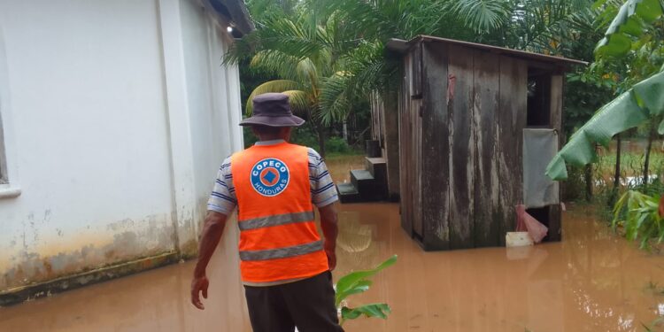 Por lo menos 4 fallecidos y más de 40 mil afectados dejan las lluvias en Honduras