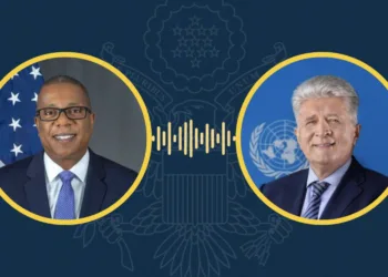 Subsecretario de Estado Nichols habla de Guatemala con delegado político de la ONU
