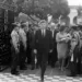 El presidente John F. Kennedy entrando al Teatro Nacional de San José.