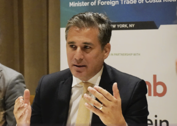 Manuel Tovar, ministro de Comercio Exterior de Costa Rica, decía en noviembre que la inversión china en su país es escasa.