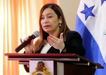 Rocío Tábora, exministra de Finanzas de Honduras entre 2018 y 2020.