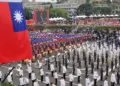 Imagen de archivo de un desfile en Taipei, la capital de Taiwán.
