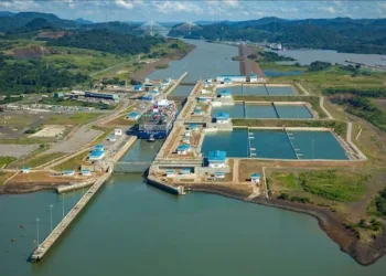 Imagen del Canal de Panamá./Foto ACP