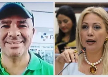 Carlos Roberto Guevara y Sara Medina, los exdiputados capturados.