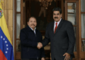 Daniel Ortega y Nicolás Maduro, dictadores de Nicaragua y Venezuela.