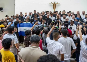 Managua, Nicaragua 21 de Abril del 2018. Reunion de la conferencia Epicospal de Nicaragua en la catedral de Managua. FOTO/LA PRENSA/CARLOS VALLE.