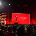 La actriz estadounidense-alemana Zazie Beetz y el actor estadounidense Jack Quaid anuncian los nominados a los Premios de la Academia en el Teatro Samuel Goldwyn en Beverly Hills. Foto de Valerie Macon / AFP