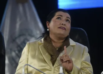 Blanca Alfaro, presidenta del Tribunal Supremo Electoral de Guatemala.