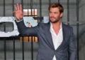 Chris Hemsworth, actor australiano, quien visitó Panamá. Foto AFP