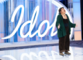 Julia Gagnon en su actuación en American Idol.