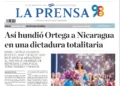 La Prensa de Nicaragua en su edición especial en pdf publicada en su 98 aniversario.
