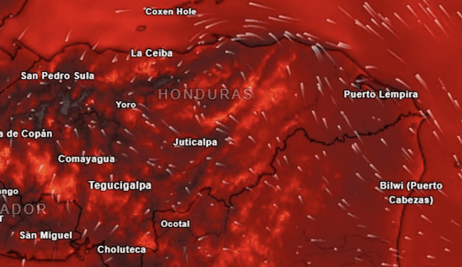Honduras, uno de los países con más días de exposición a las olas de calor