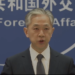 Wang Webin, portavoz del Ministerio de Relaciones Exteriores de la República Popular China.