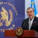 Presidente de Guatemala reconoce control de pandillas en varias zonas de la capital