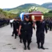 Funeral de Carla Ayala en septiembre de 2018, asesinada por uno de sus compañeros en diciembre de 2017.