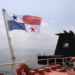 Un buque con bandera panameña