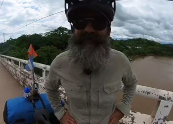 Fernando Golscher fue vetado de ingresar a Nicaragua en su recorrido hasta Argentina.