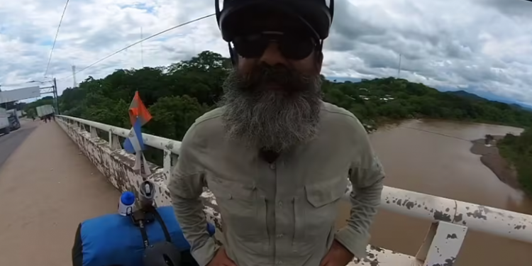 Fernando Golscher fue vetado de ingresar a Nicaragua en su recorrido hasta Argentina.