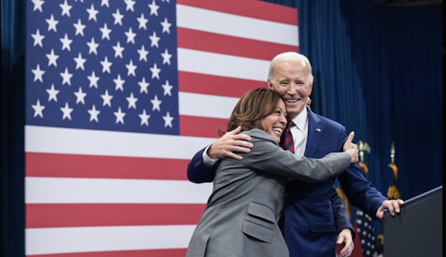 Joe Biden y Kamala Harris.