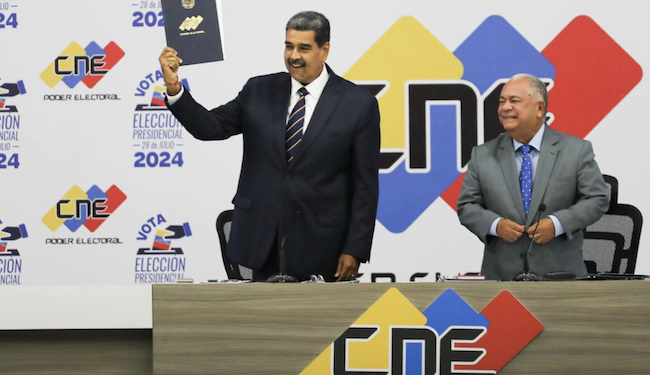 Nicolás Maduro fue proclamado ganador pese a las denuncias de fraude.