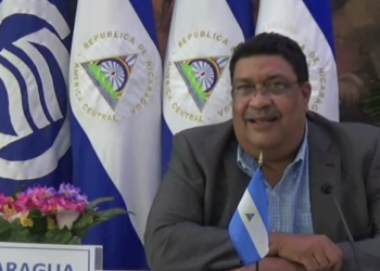 Valdrack Jaentschke, el candidato de la dictadura Ortega-Murillo para ocupar la Secretaría General del SICA.