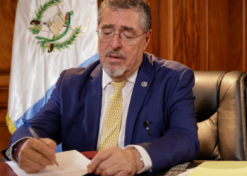 Bernardo Arévalo, presidente de Guatemala (fotografí tomada de AGN).