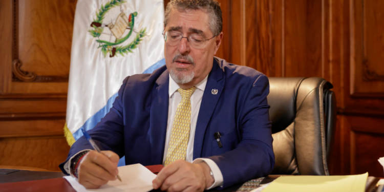 Bernardo Arévalo, presidente de Guatemala (fotografí tomada de AGN).