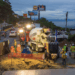 Anuncian cierre de carriles en ruta de ingreso a la capital guatemalteca desde El Salvador