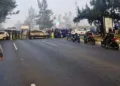 Gobierno de Guatemala defiende implementación de la Ley de Tránsito mientras protestas bloquean varias calles
