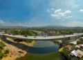 Reportan significativo avance  en la construcción de puente en frontera Guatemala y El Salvador