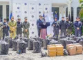 El Salvador incauta más de 10 toneladas de droga en 3 meses