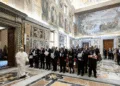 Papa León XIV pide construir un mundo en paz y dice que la iglesia no renuncia a decir la verdad