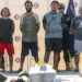 El Salvador presenta tonelada de cocaína incautada en altamar y a los cuatro costarricenses detenidos